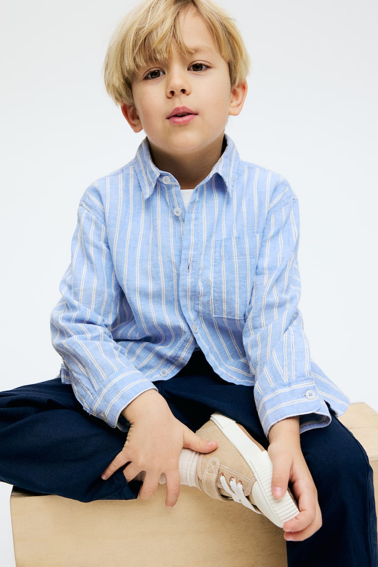 H&M Linen-Blend Shirt