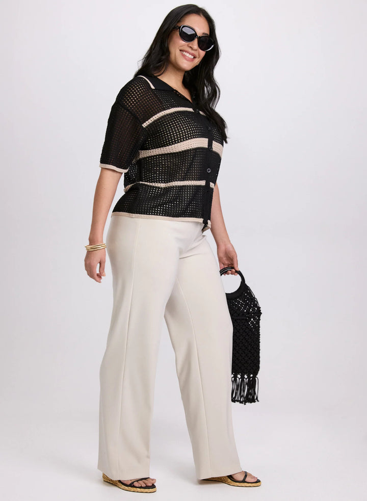 LAURA Joseph Ribkoff - Pull-On Wide-Leg Pants