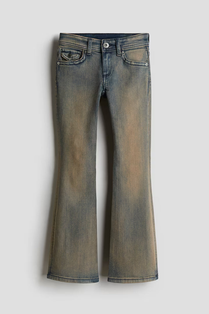 H&M Flared Leg Low Jeans