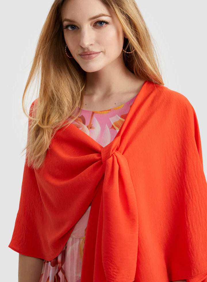 LAURA Textured Crepe Shawl