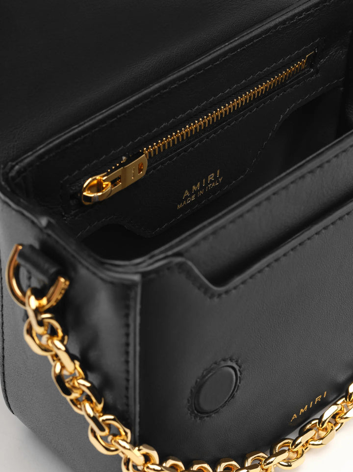 AMIRI WOMEN'S MICRO MA BAG WITH CHAIN HANDLE