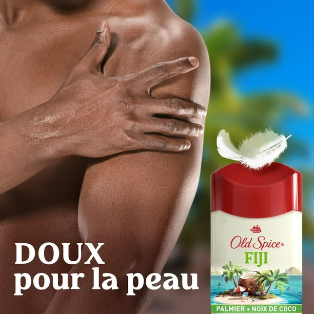 Old Spice Men's Antiperspirant & Deodorant Fiji with Palm Tree, 24/7 Sweat Protection, 73 g
