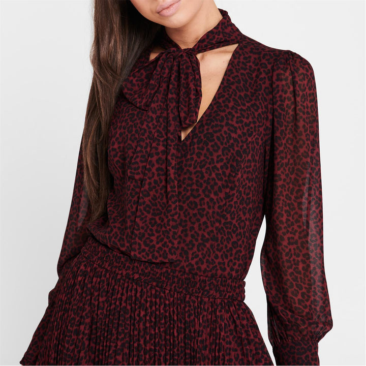 MICHAEL Michael Kors Neck Tie Blouse
