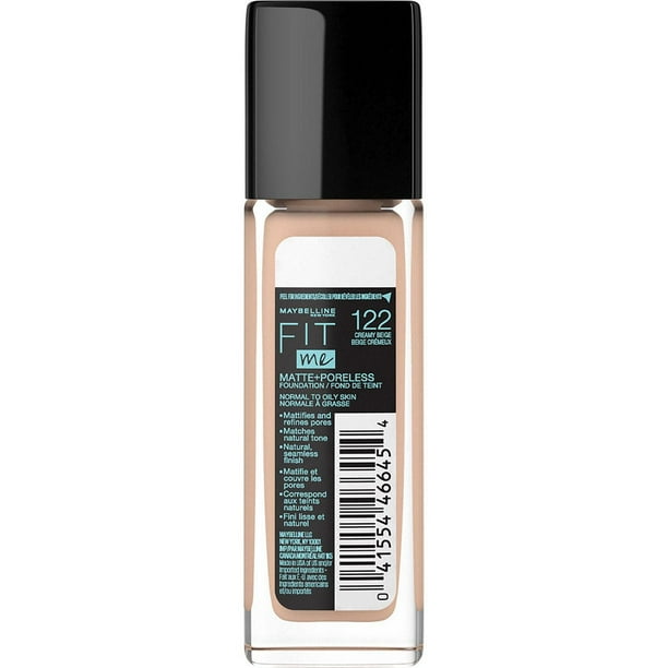 Maybelline New York Fit Me®, Matte + Poreless Liquid Foundation, Fit Me Matte + Poreless Foundation