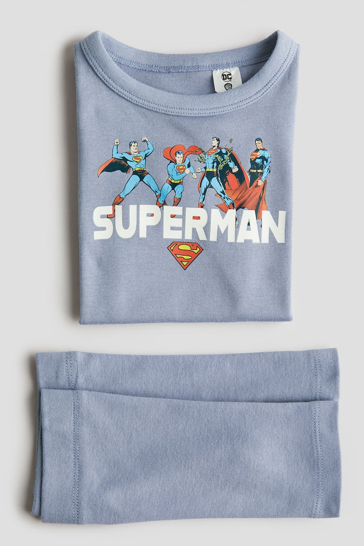 H&M Snug Fit Cotton Jersey Pajamas