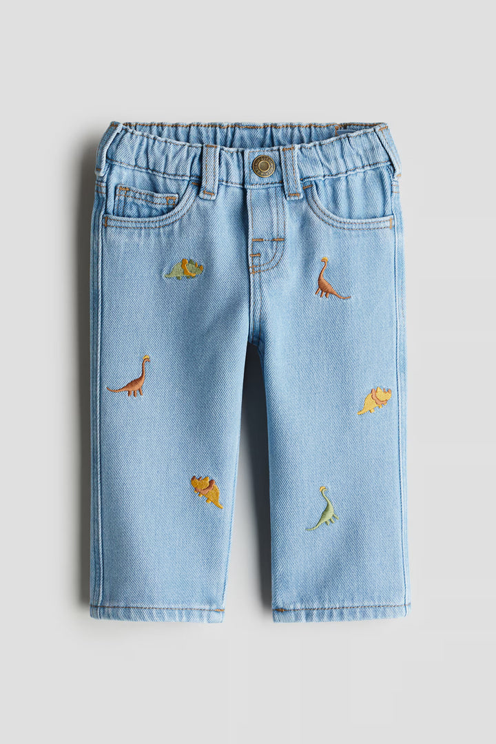 H&M Embroidery-Detail Jeans