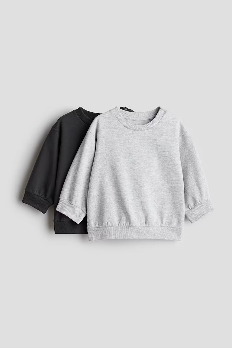 H&M 2-pack Cotton Sweatshirts
