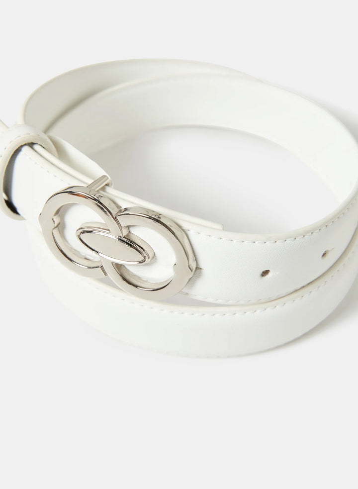 Laura Double Circle Buckle Belt