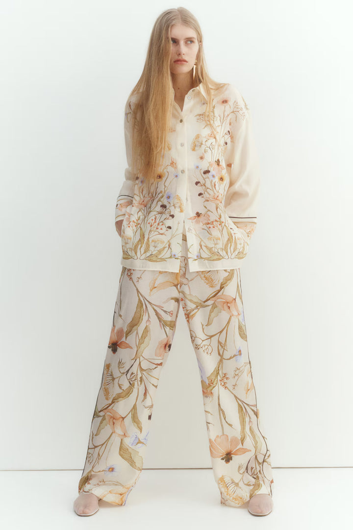 H&M Piping-Detail Pants