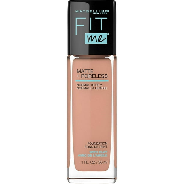 Maybelline New York Fit Me®, Matte + Poreless Liquid Foundation, Fit Me Matte + Poreless Foundation