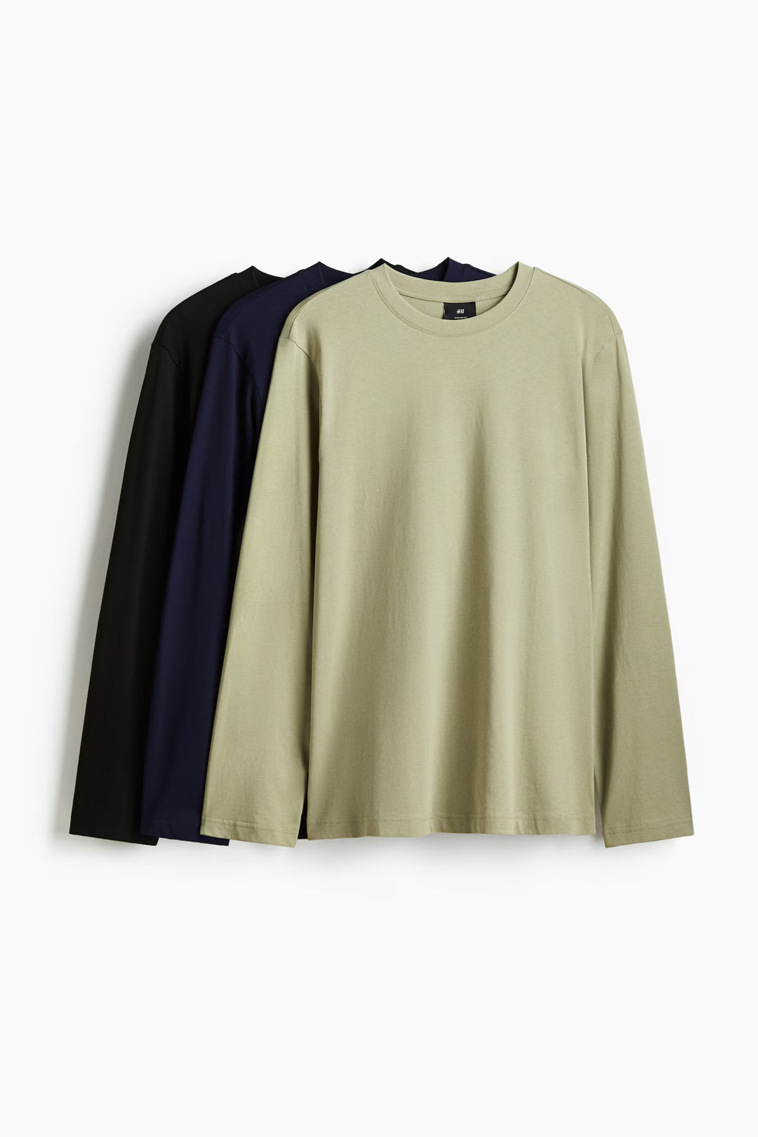 H&M 3-pack Regular Fit Jersey Shirts