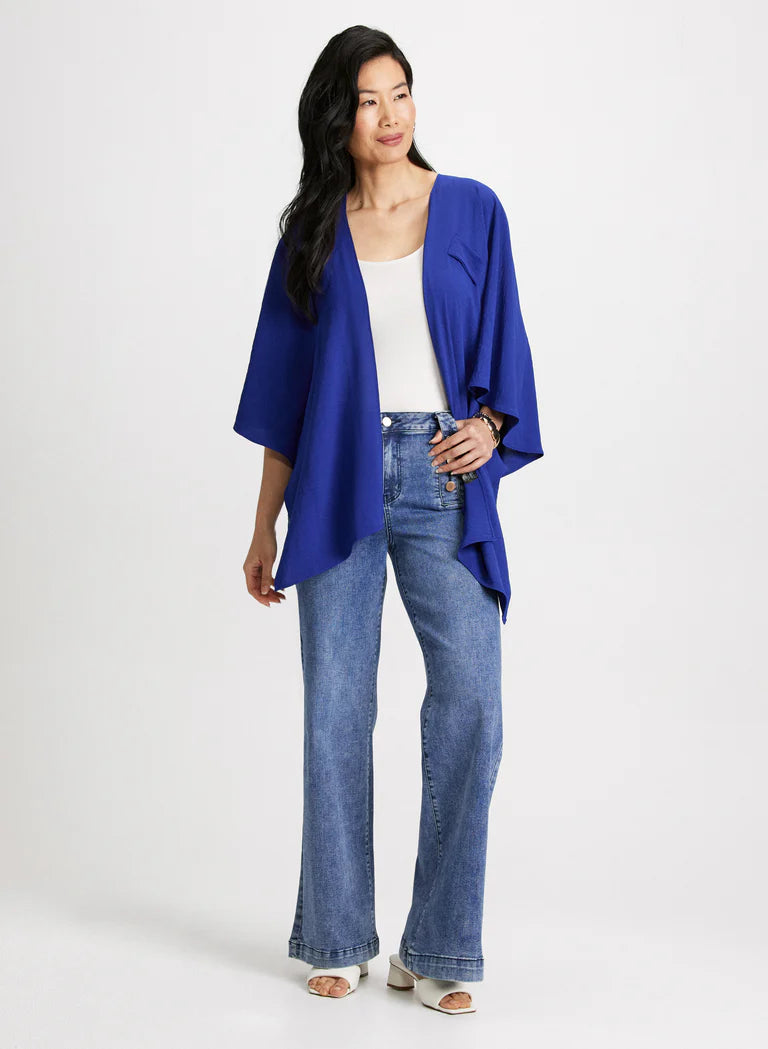 LAURA Textured Crepe Shawl