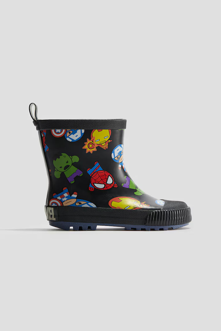 H&M Printed Rubber Boots