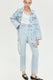 Blue denim wash