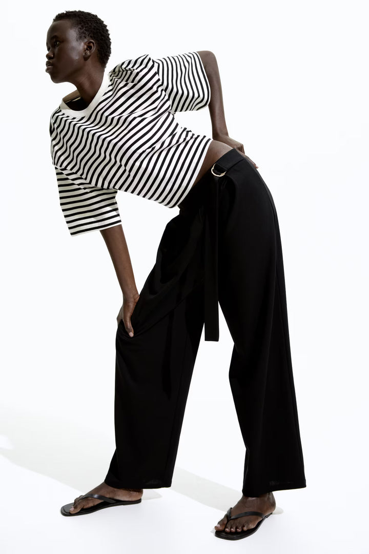 H&M Belted Pants