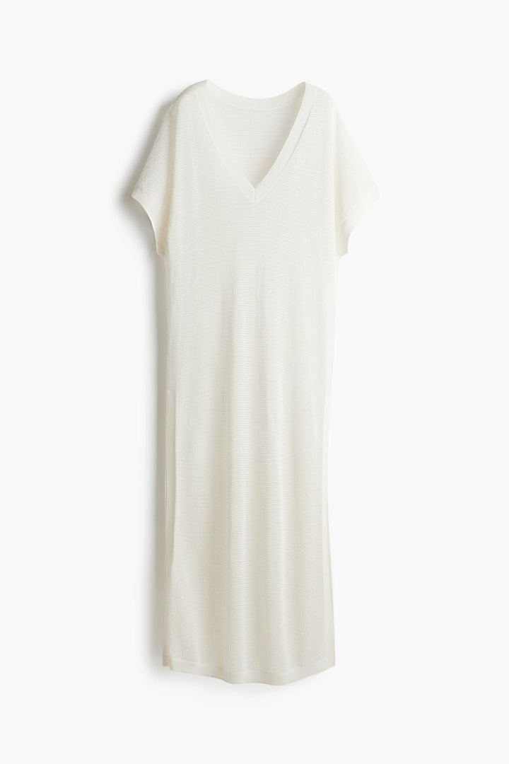 H&M Pointelle-Knit Beach Dress
