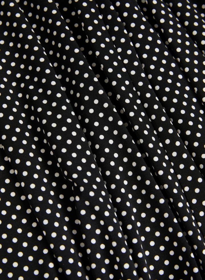 LAURA Pull-On Polka Dot Wide Leg Capris