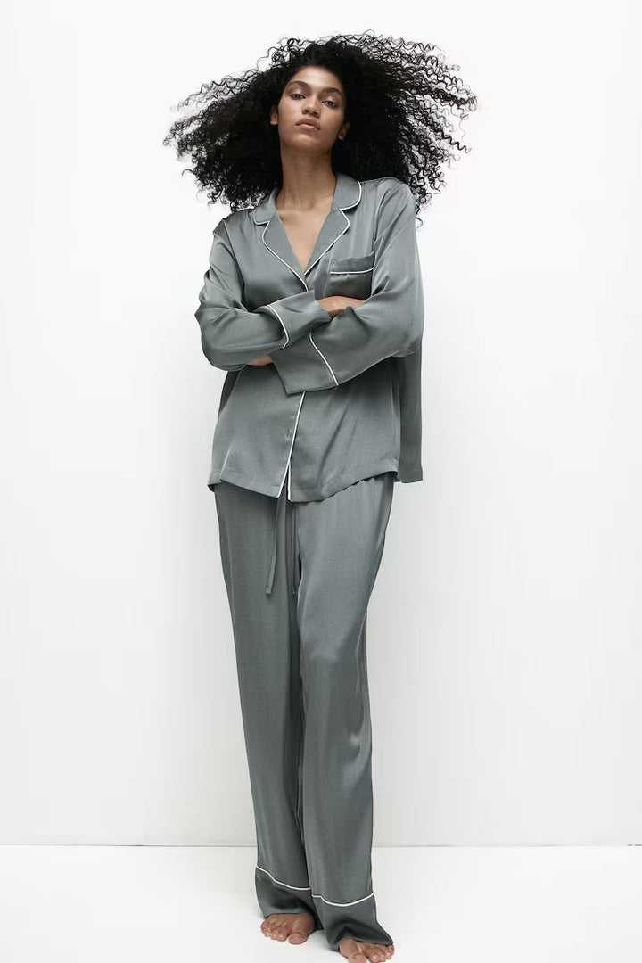 H&M Satin Pajamas