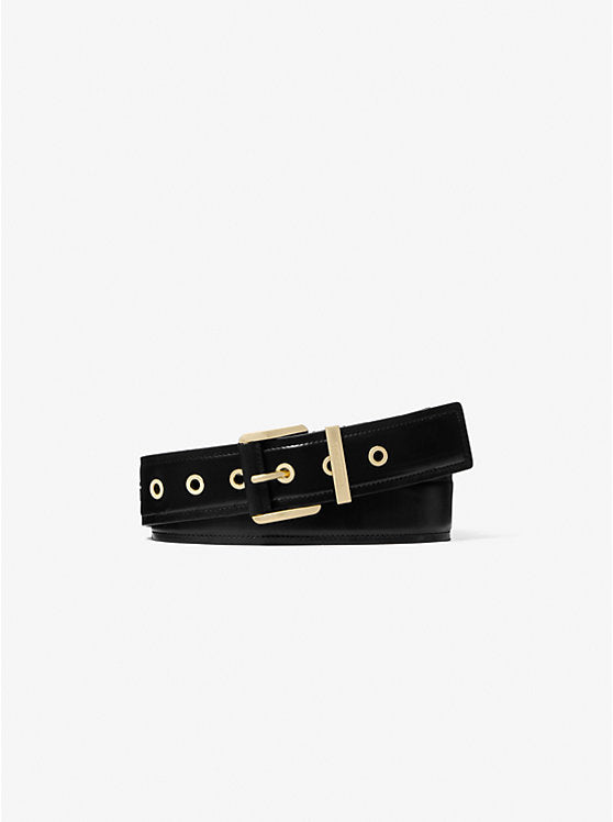 Michael Kors Colby Leather Belt