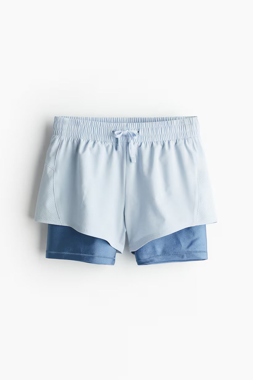 H&M DryMove™ Double-layered Sports Shorts