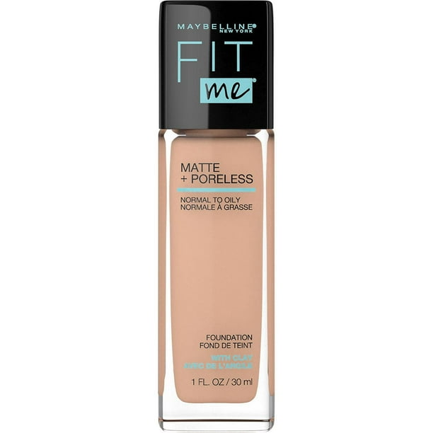 Maybelline New York Fit Me®, Matte + Poreless Liquid Foundation, Fit Me Matte + Poreless Foundation