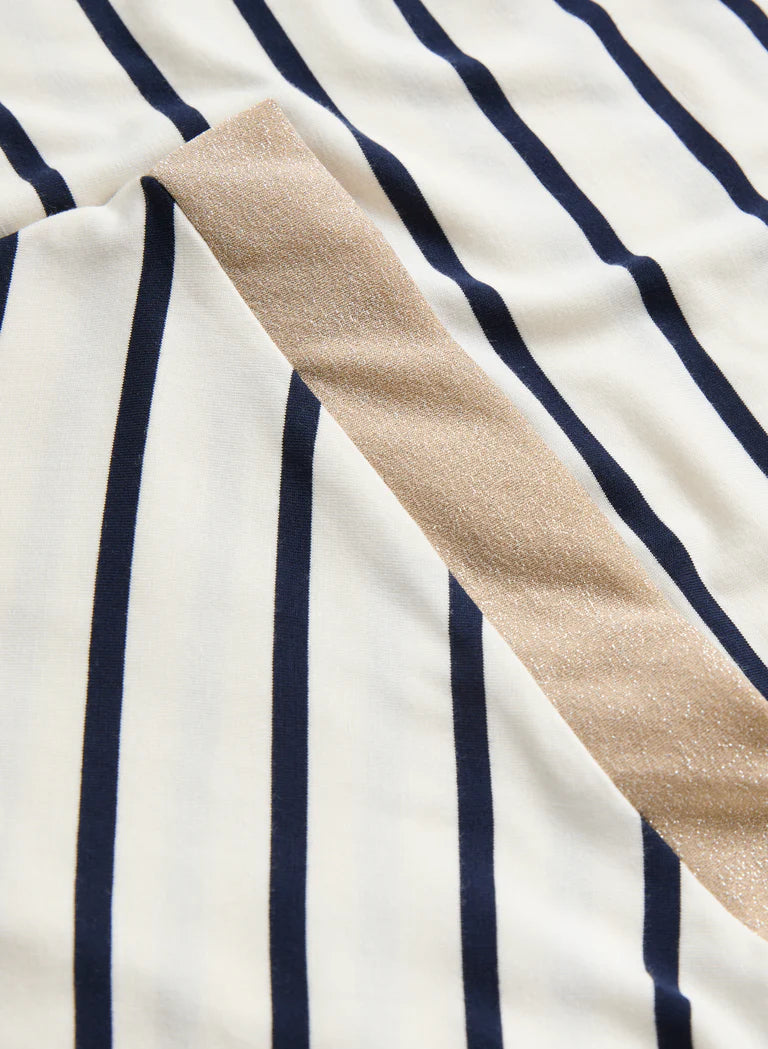 LAURA Drop Sleeve Chevron Top