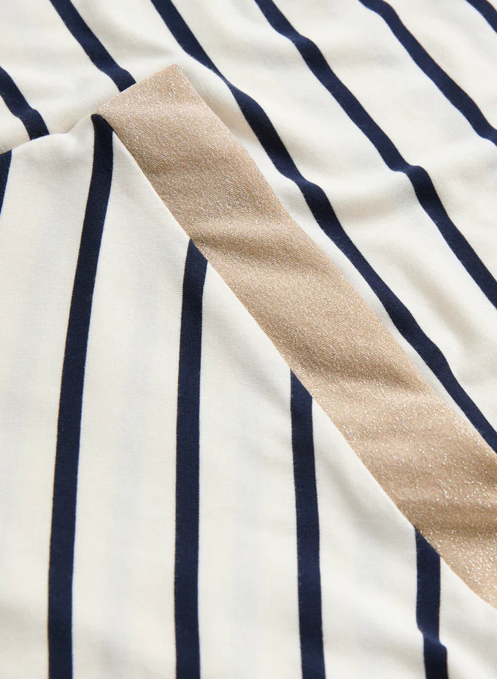 LAURA Drop Sleeve Chevron Top
