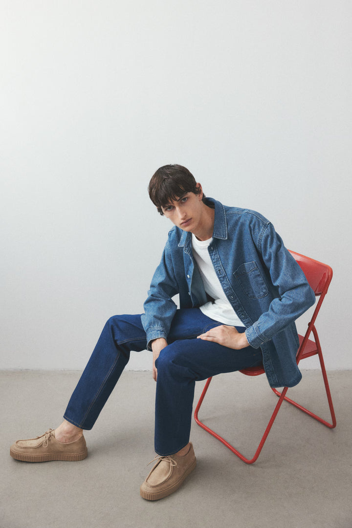 H&M Loose-fit Denim Shirt