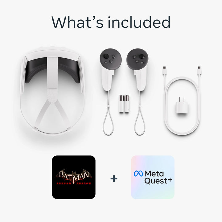 Meta Quest 3 512GB – Get Batman: Arkham Shadow and a 3-Month Trial of Meta Horizon+ Included – All-in-One Headset