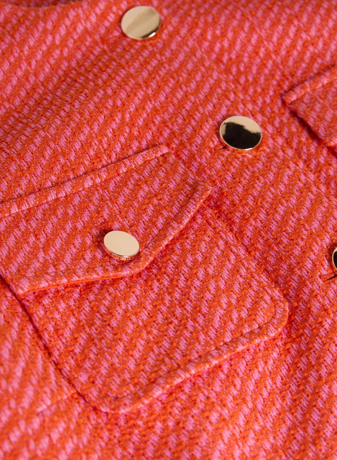 LAURA Bouclé Button-Down Jacket