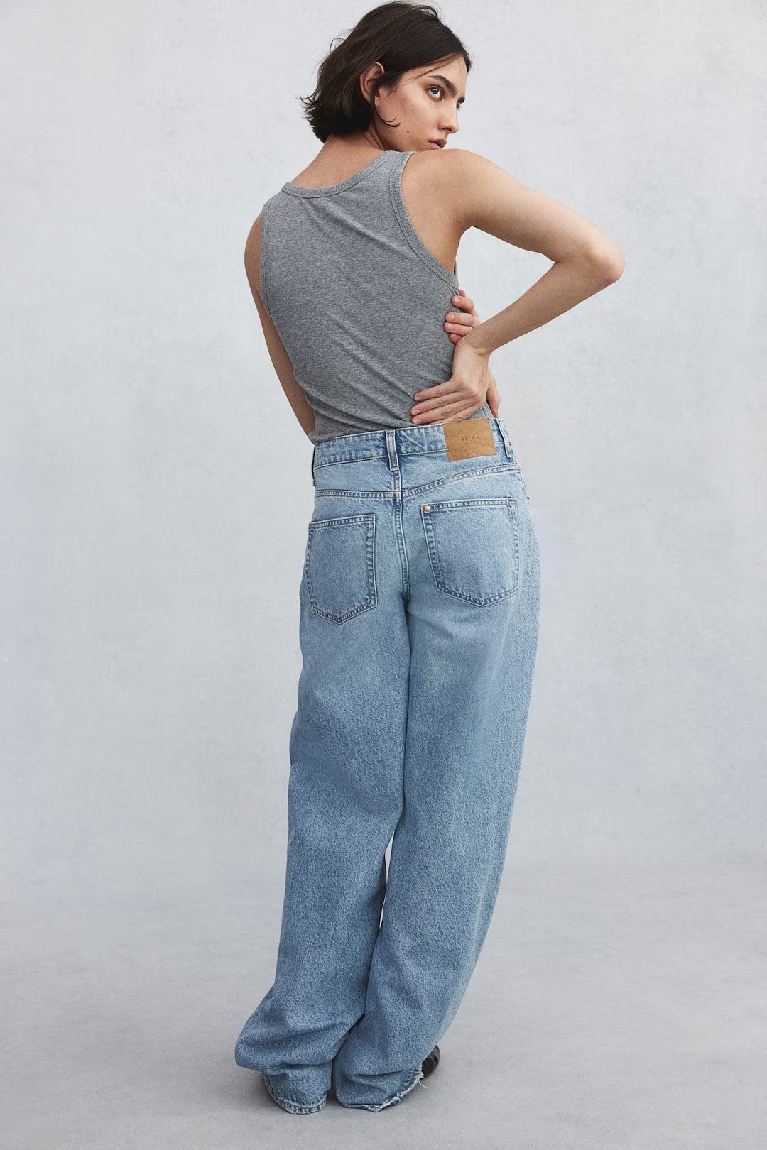 H&M Baggy High Jeans