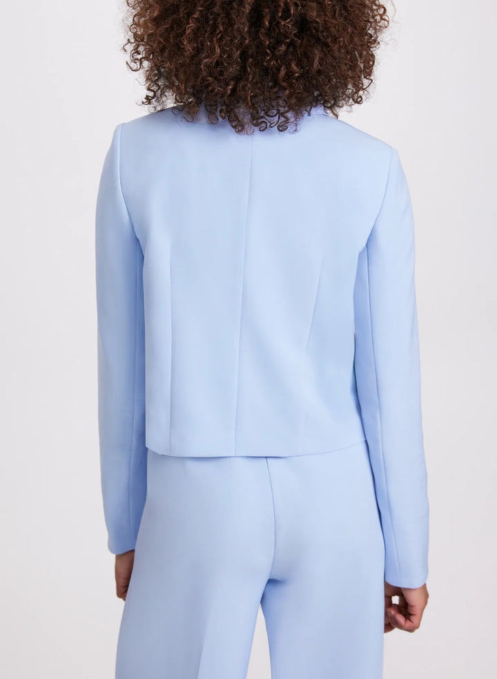 LAURA Short Embossed Button Jacket