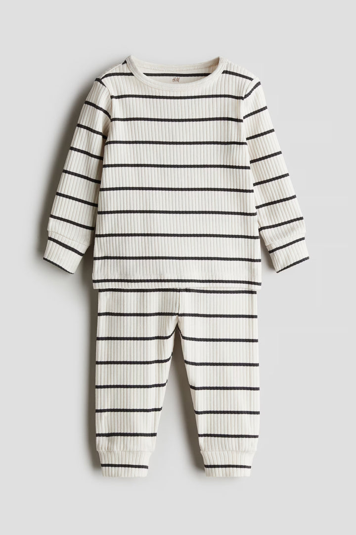 H&M Ribbed Cotton Set