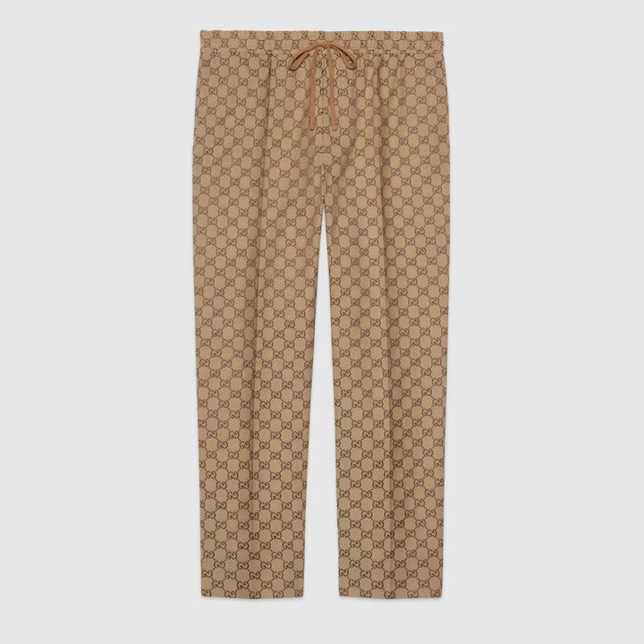 GUCCI GG CANVAS TRACK BOTTOMS
