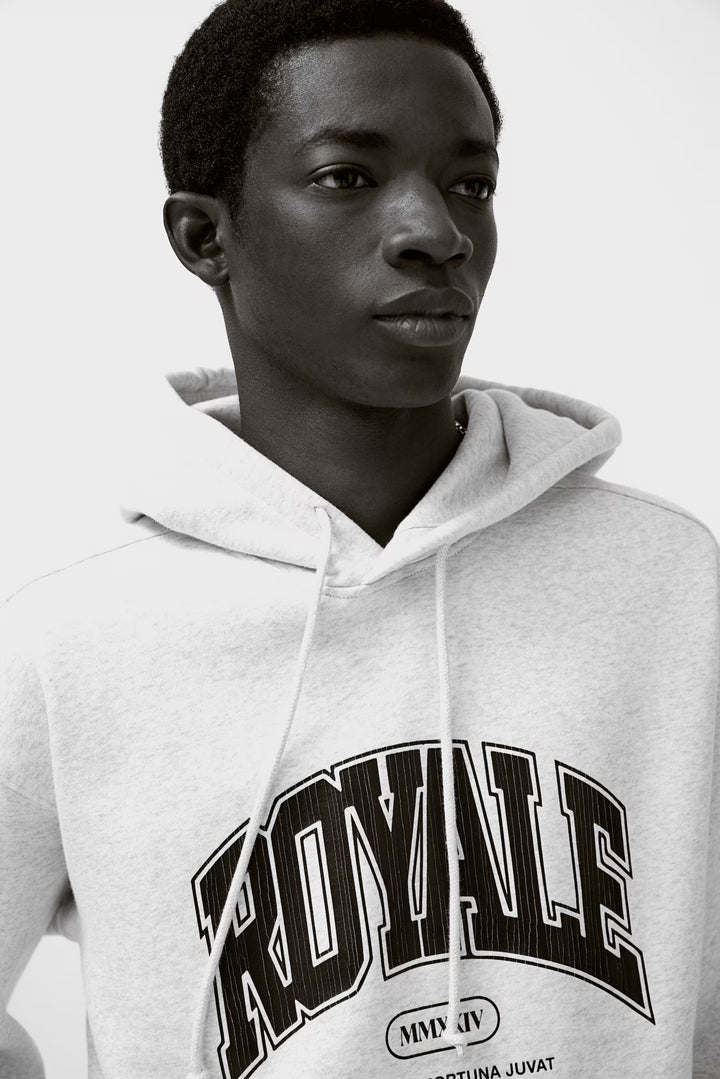 H&M Loose Fit Printed Hoodie