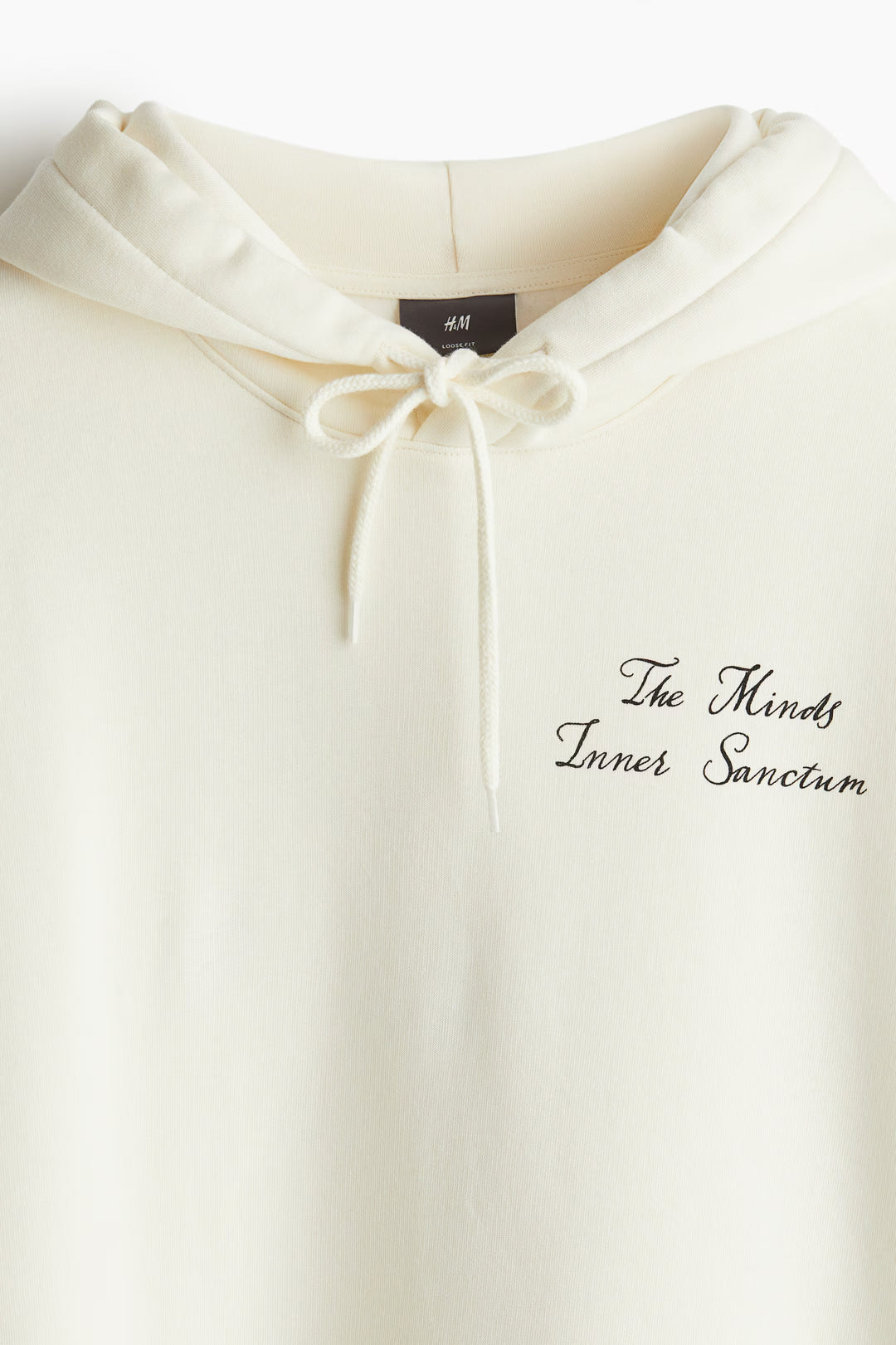 H&M Loose Fit Printed Hoodie