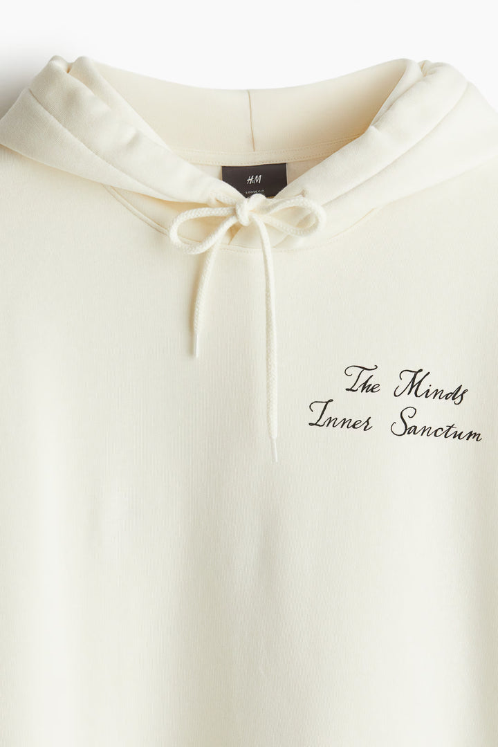 H&M Loose Fit Printed Hoodie