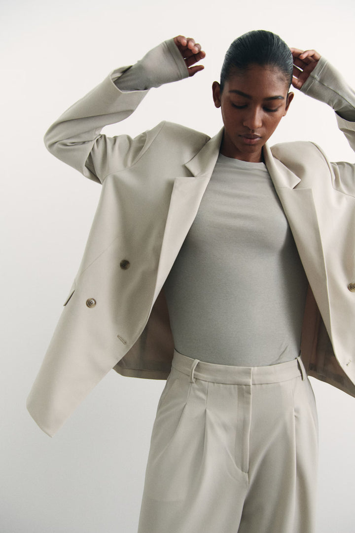 H&M Double-Breasted Blazer