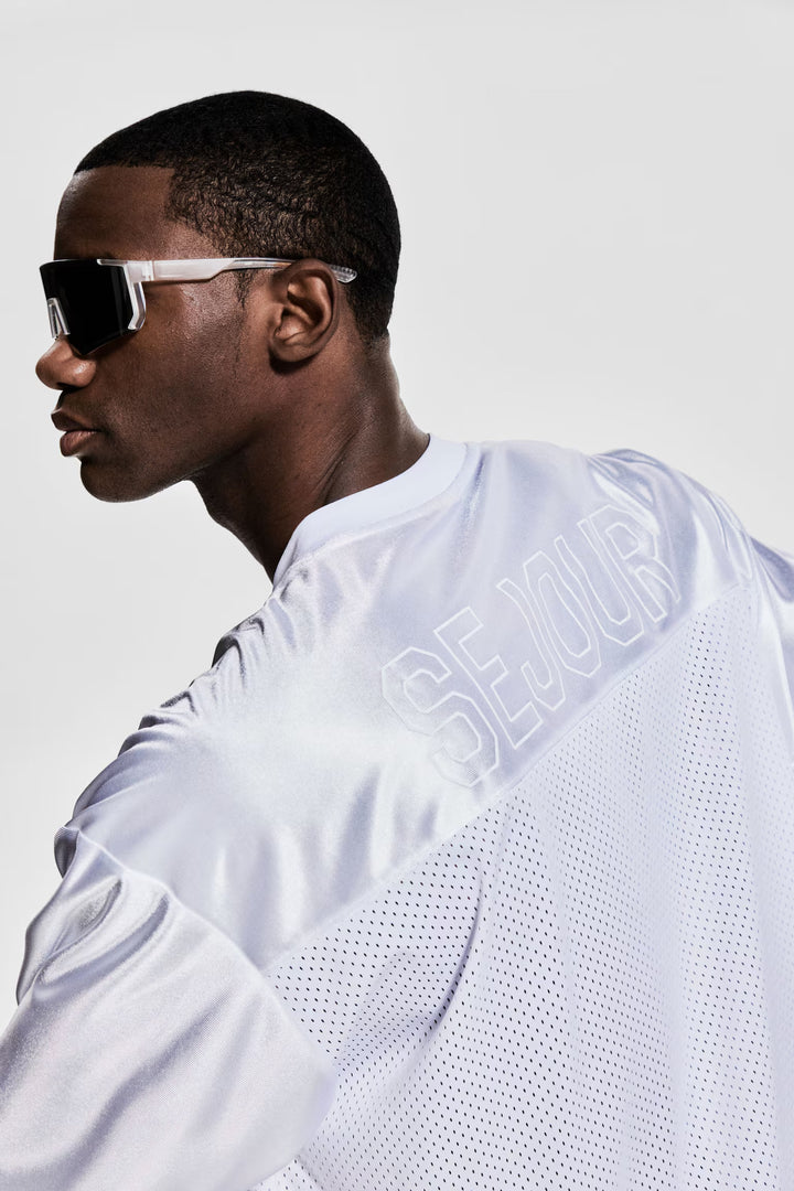 H&M Loose-Fit Printed Sports Shirt with DryMove™