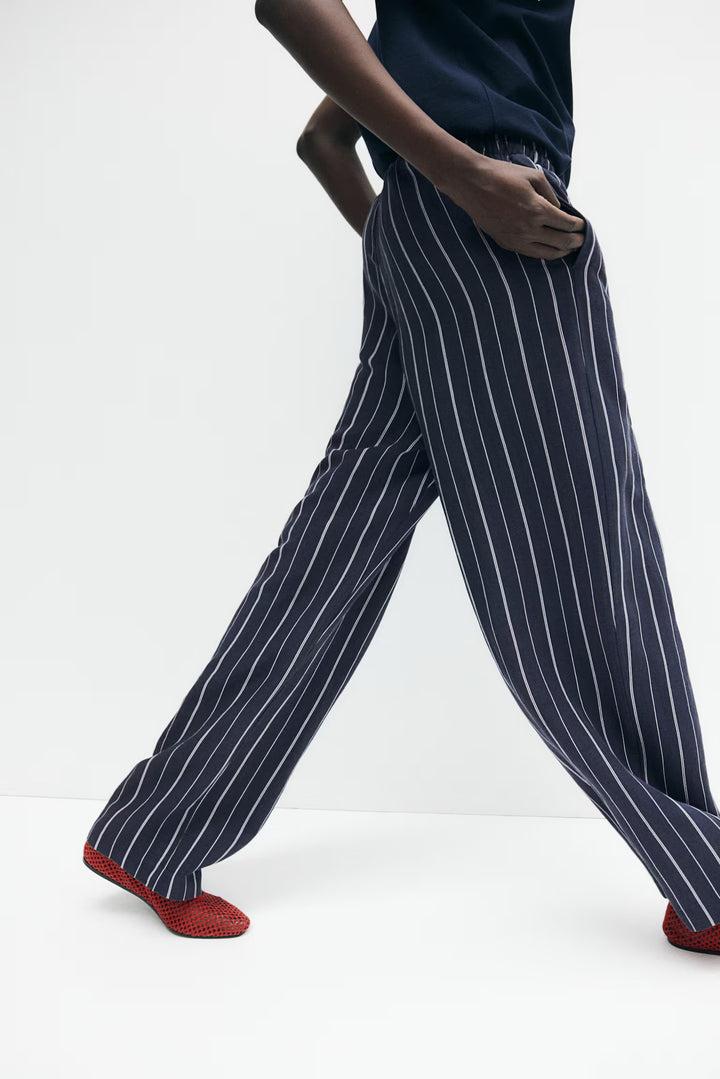 H&M Linen-Blend Pants