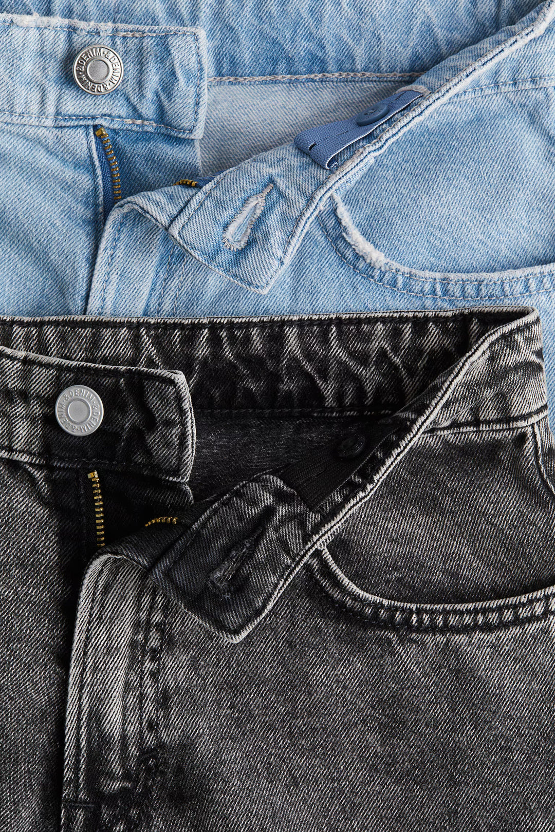 H&M 2-pack Baggy Fit Jeans