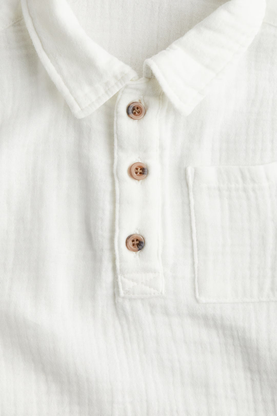 H&M Cotton Muslin Shirt