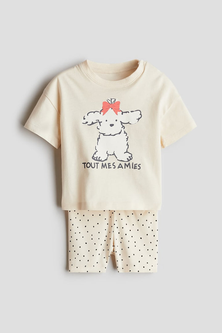 H&M 2-Piece Cotton Jersey Set