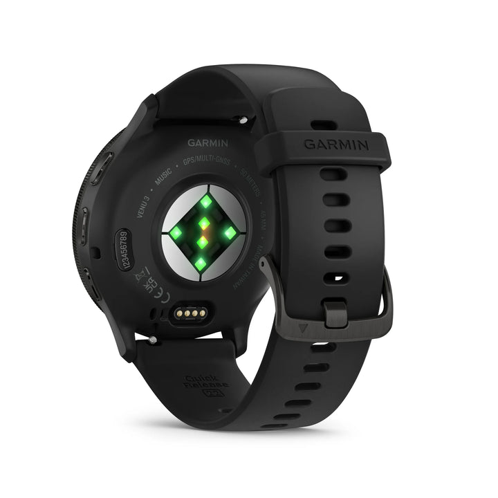 Garmin Venu® 3, GPS Smartwatch, AMOLED Display, Advanced Health and Fitness Features, Up To 14 Days Of Battery, Black