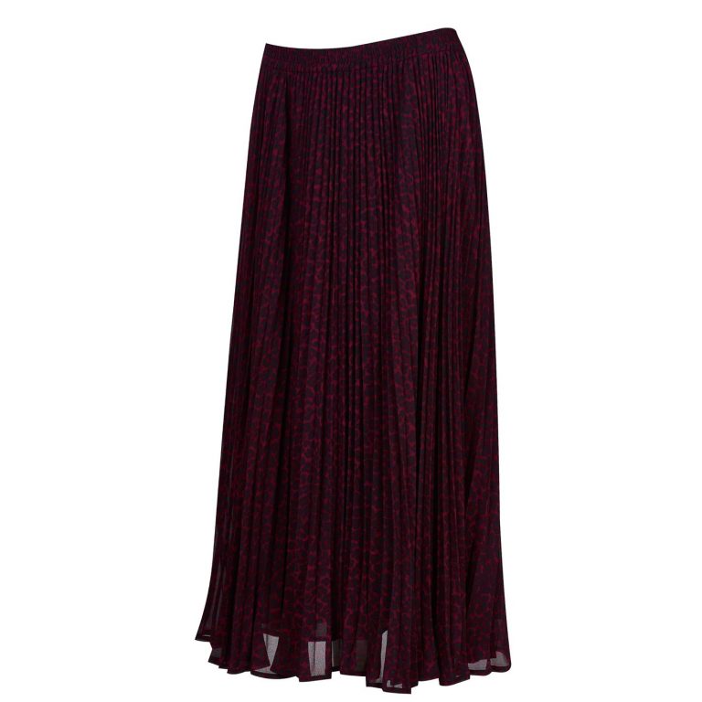 Michael Kors Pleated Midi Skirt Home / Women / Skirts