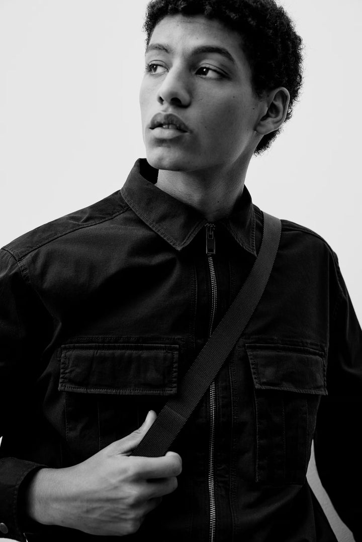 H&M Regular-Fit Twill Overshirt