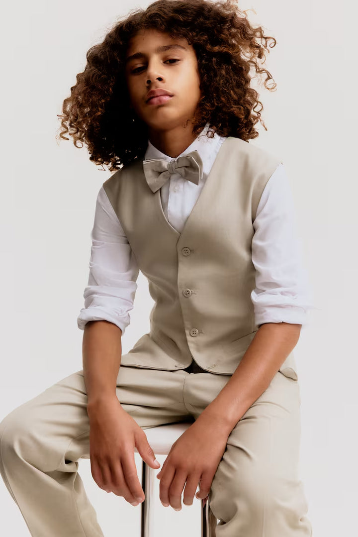H&M 3-piece Dressy Set with Bow Tie