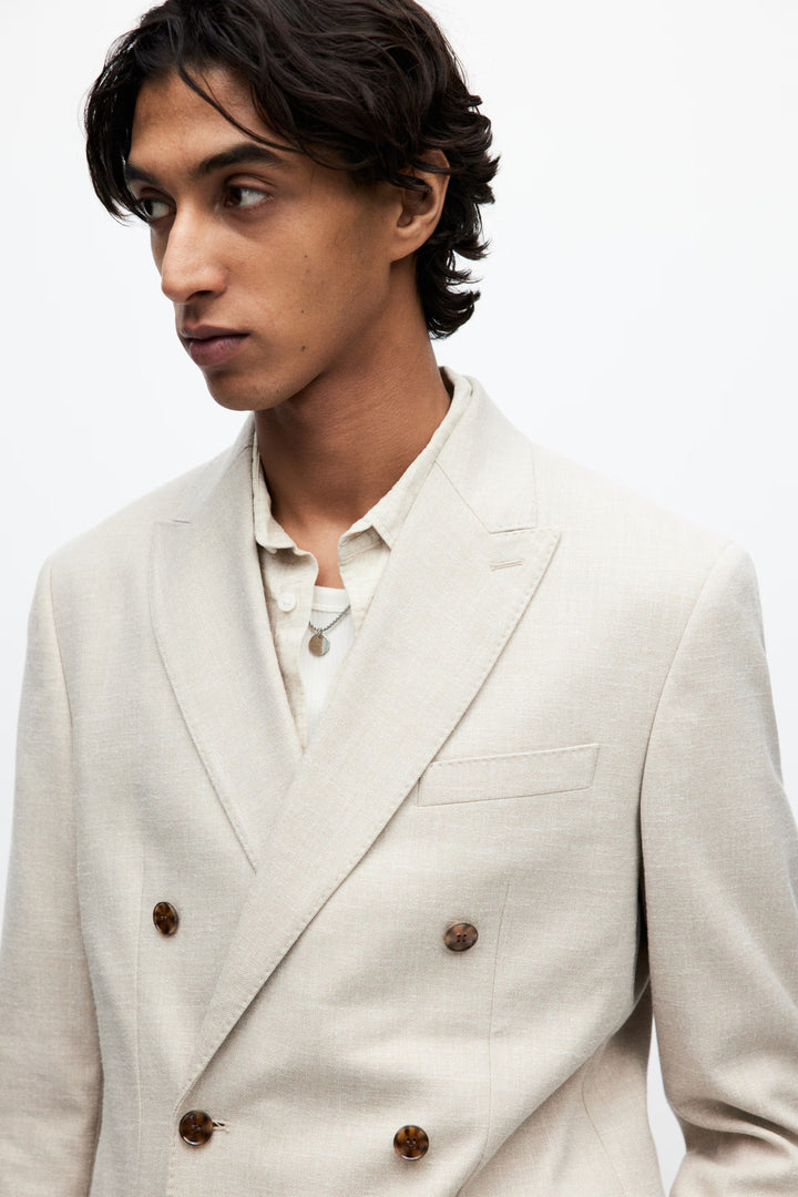 H&M Regular Fit Double-Breasted Jacket