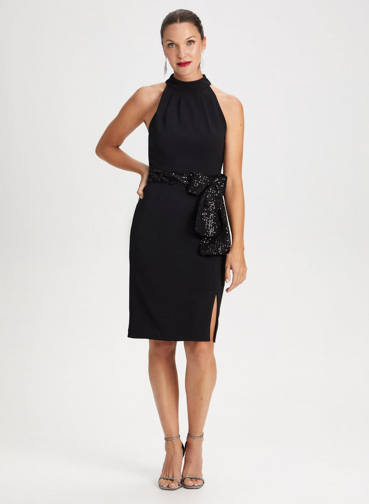 LAURA Sequin Bow Dress