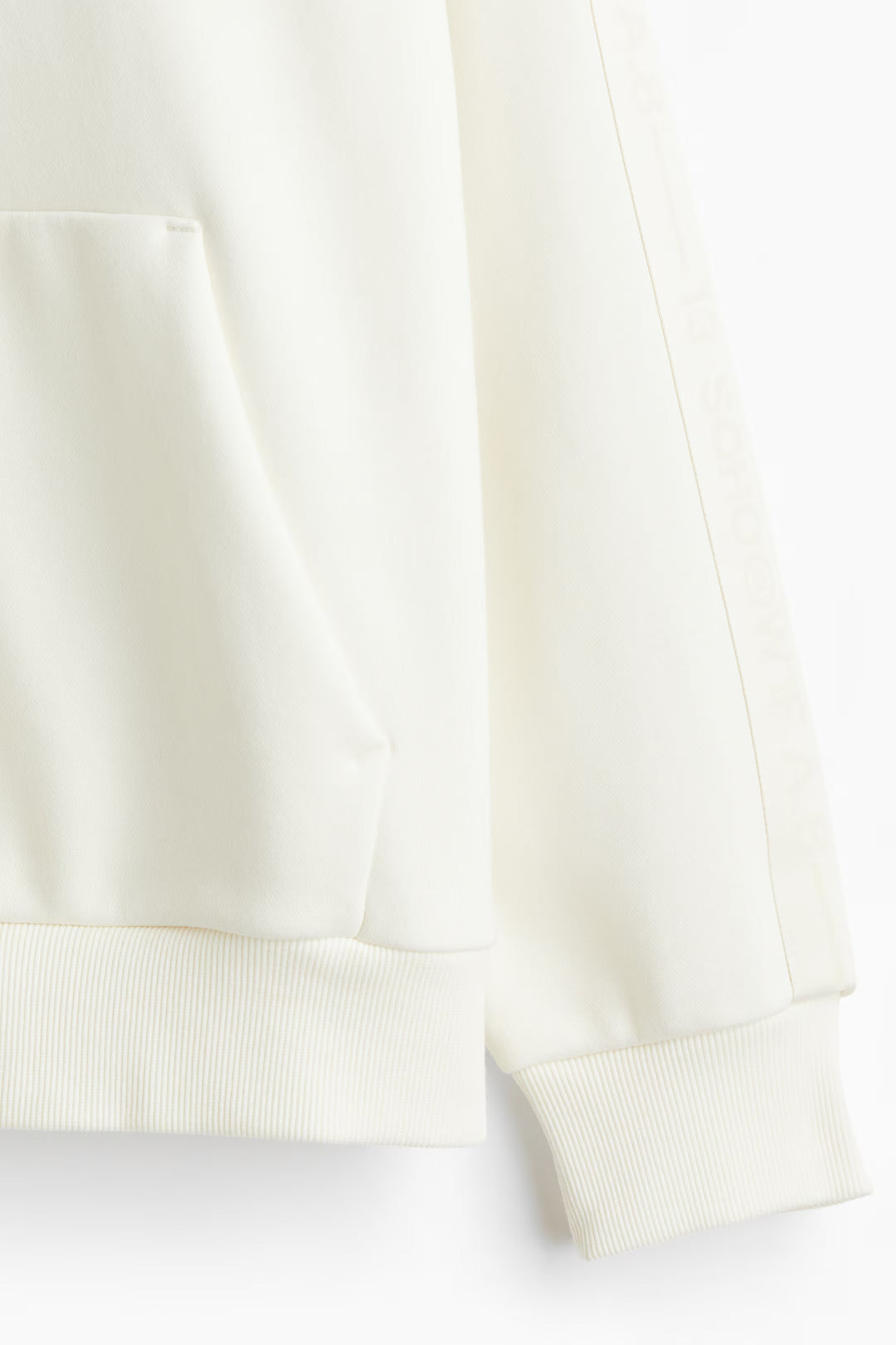 H&M Loose Fit Hoodie with Side Stripes